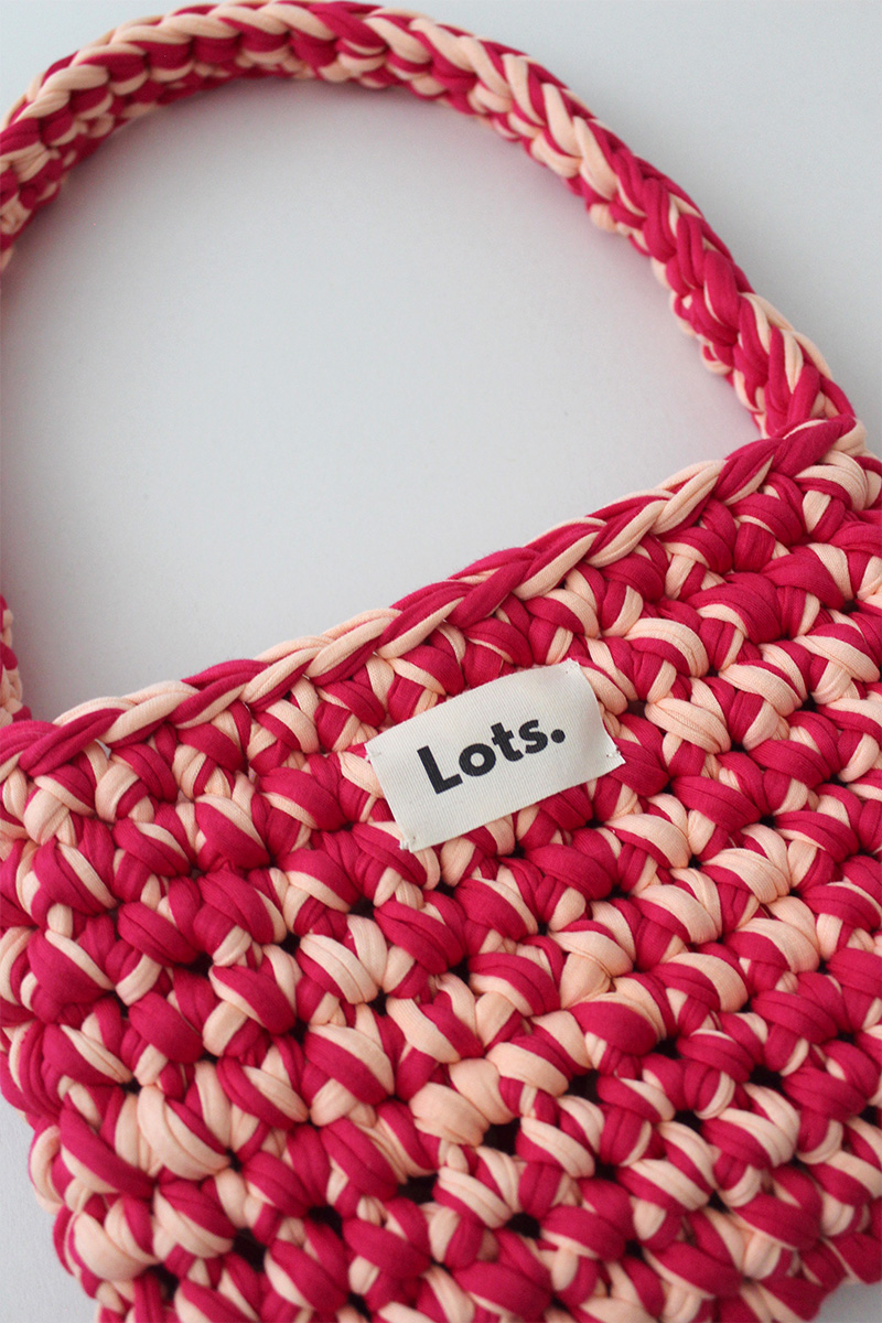 Schoudertas felroze, perzik - Afbeelding 3