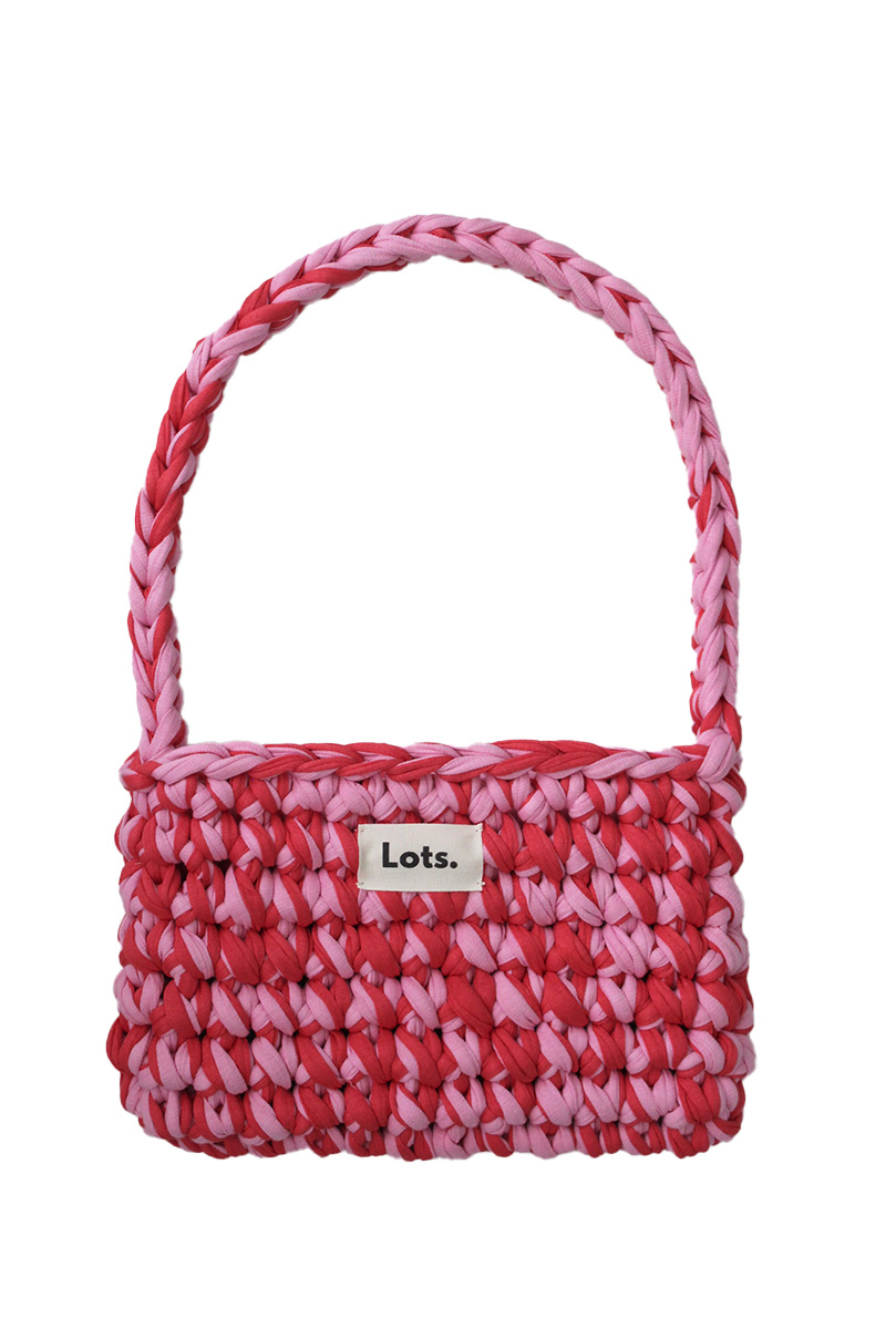 Gehaakte schoudertas