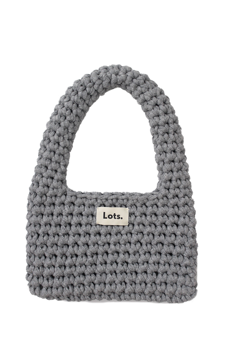 Bubble bag grijs