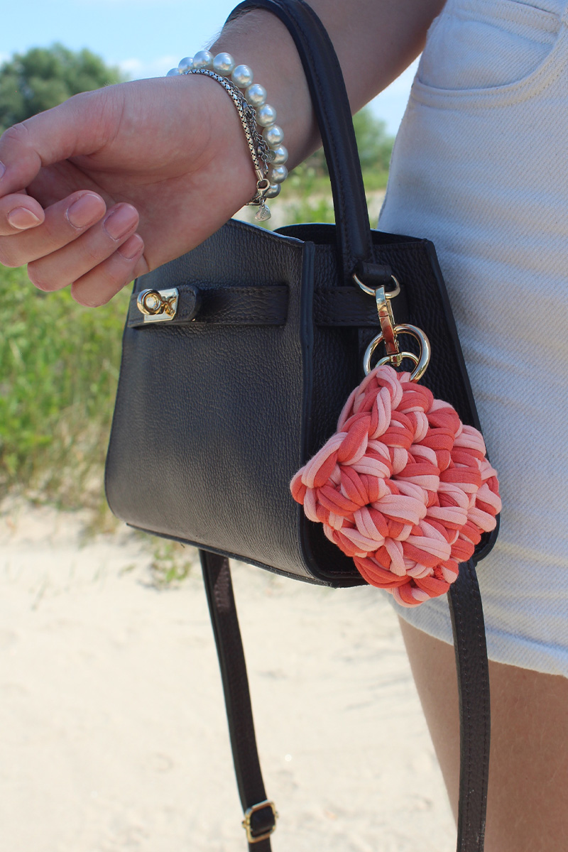 AirPods hoesje oranje, perzik - Afbeelding 2